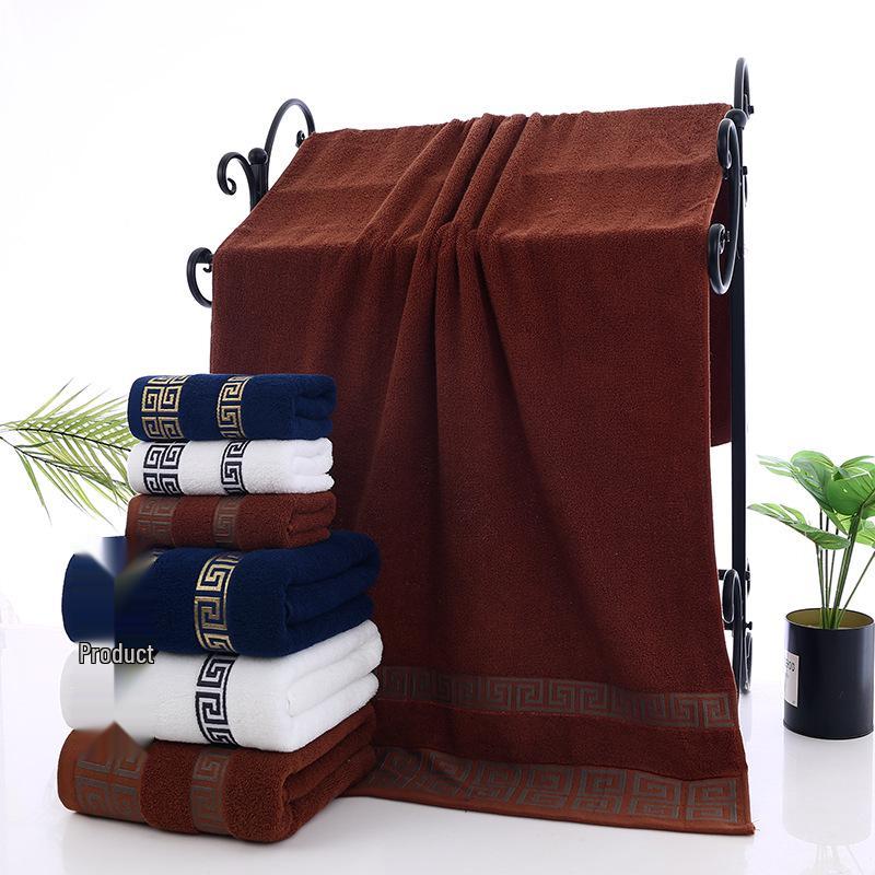 Dark Color Non-Fading Grid Hotel Strapless Wrap Towel - Large Bath Towel, Customizable Logo Gifts.