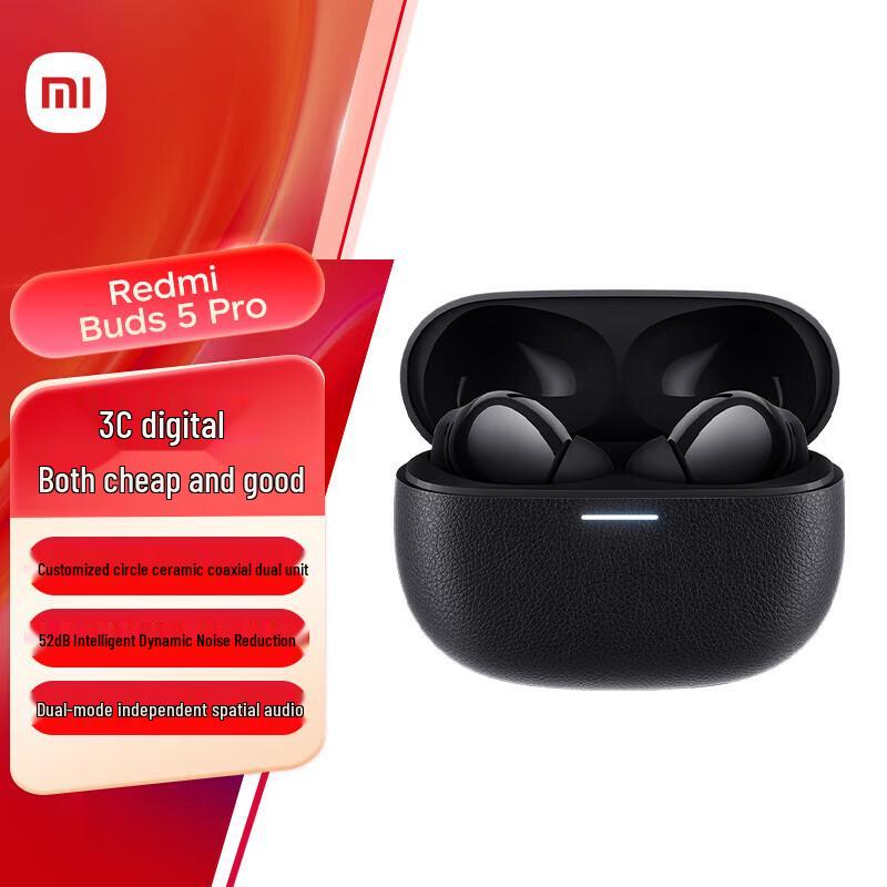 

Xiaomi Redmi Buds 5 Pro True Wireless Noise-Cancelling Earbuds