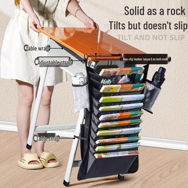 Student Desk Hanging Book Storage Bag