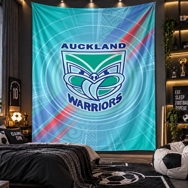 Wall Hanging Tapestry Wigan Warriors Print Cloth for Living Room Bedroom Home Decor