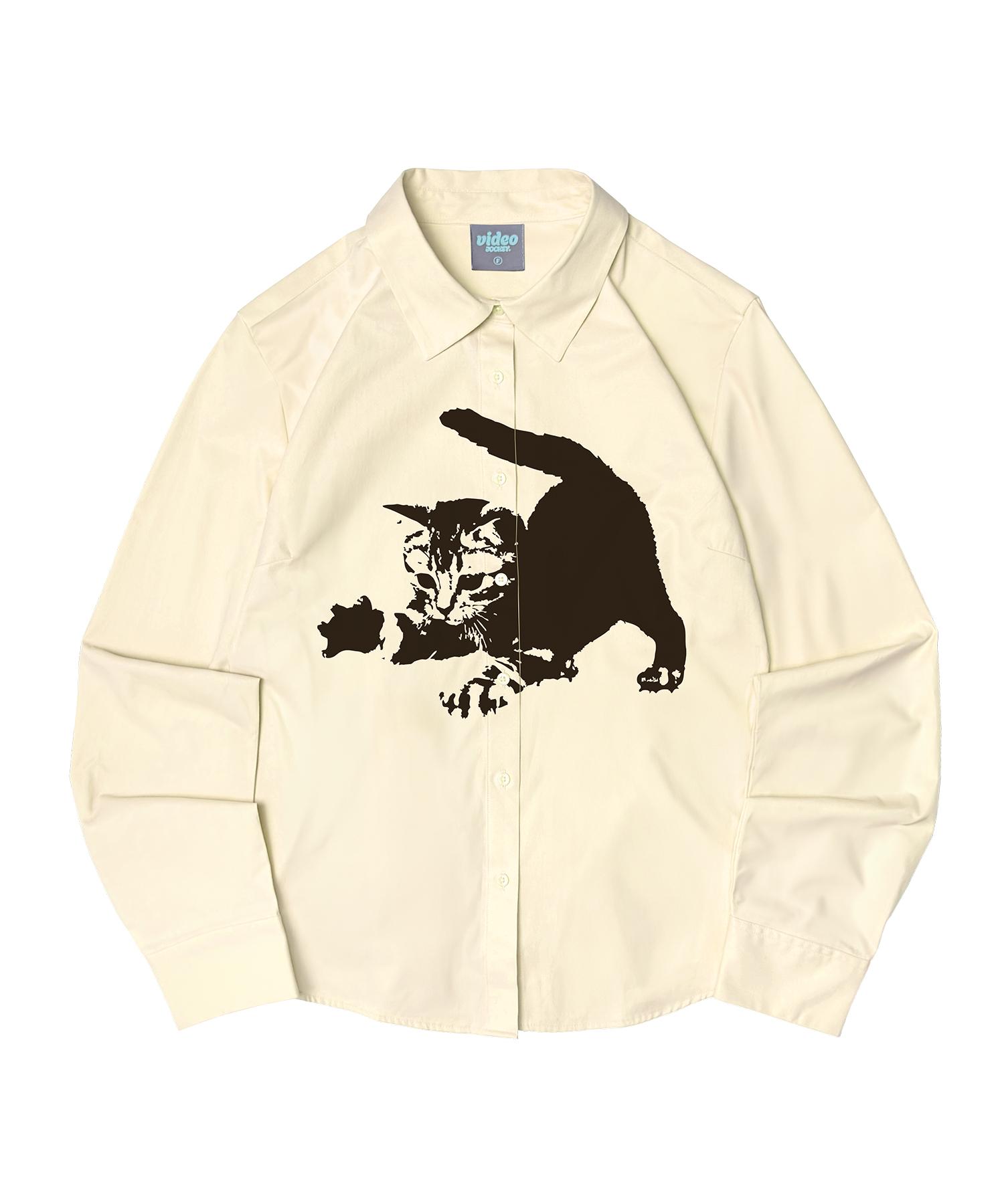 Video Jaki Big Kitty Shirt [Yellow] Yellow/Free