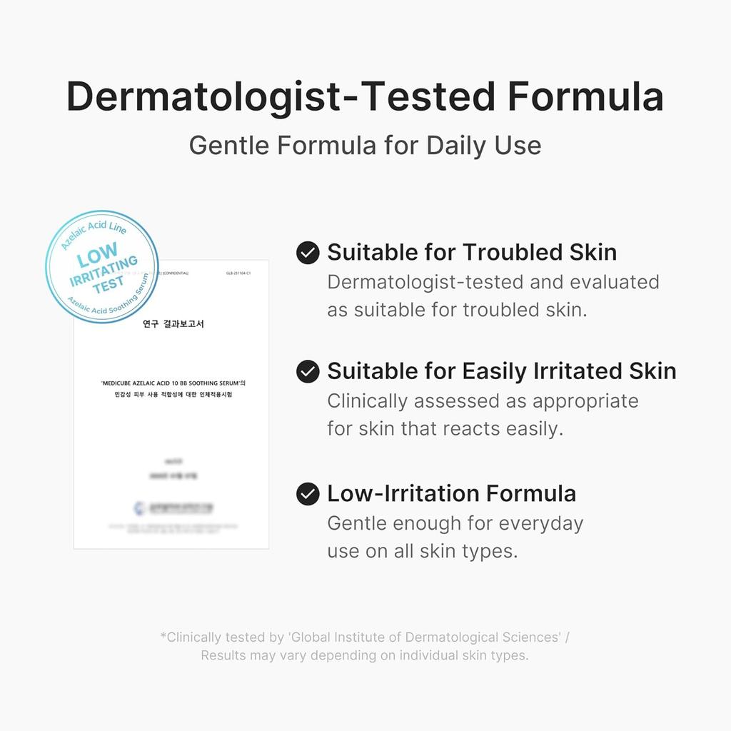 Medicube Azelaino rūgštis 10 BB Raminamasis serumas 30ml