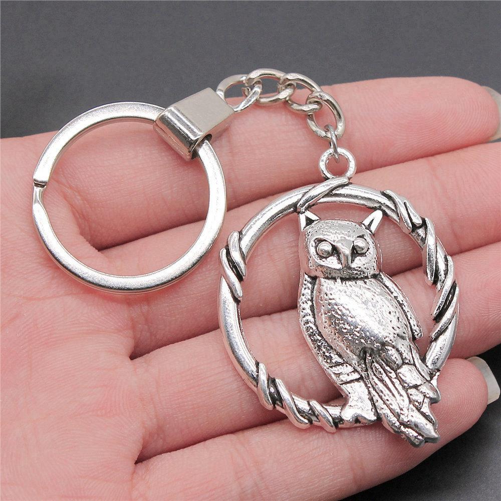 30mm Keychains Butterfly Bird Kids' Jewelry Materials QY010