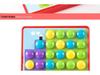 Children's Large Particle Button Art Board: Educational Hands-on Mushroom Nail Puzzle Toy for Kindergarten