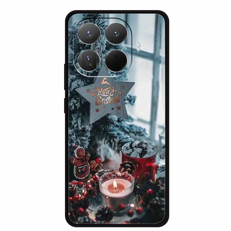 Christmas Case For Xiaomi 15T Pro Shockproof Soft Back Cover Silicone TPU Shell for Xiaomi 15 T pro Bumper Phone Protector Bags