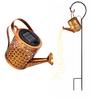 Solar garden watering can LED outdoor for the garden decorative ornamental