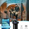 Home Security Camera 1080P High Definition 260 Degree Panoramic View Lens Night Vision APP Remote Viewing