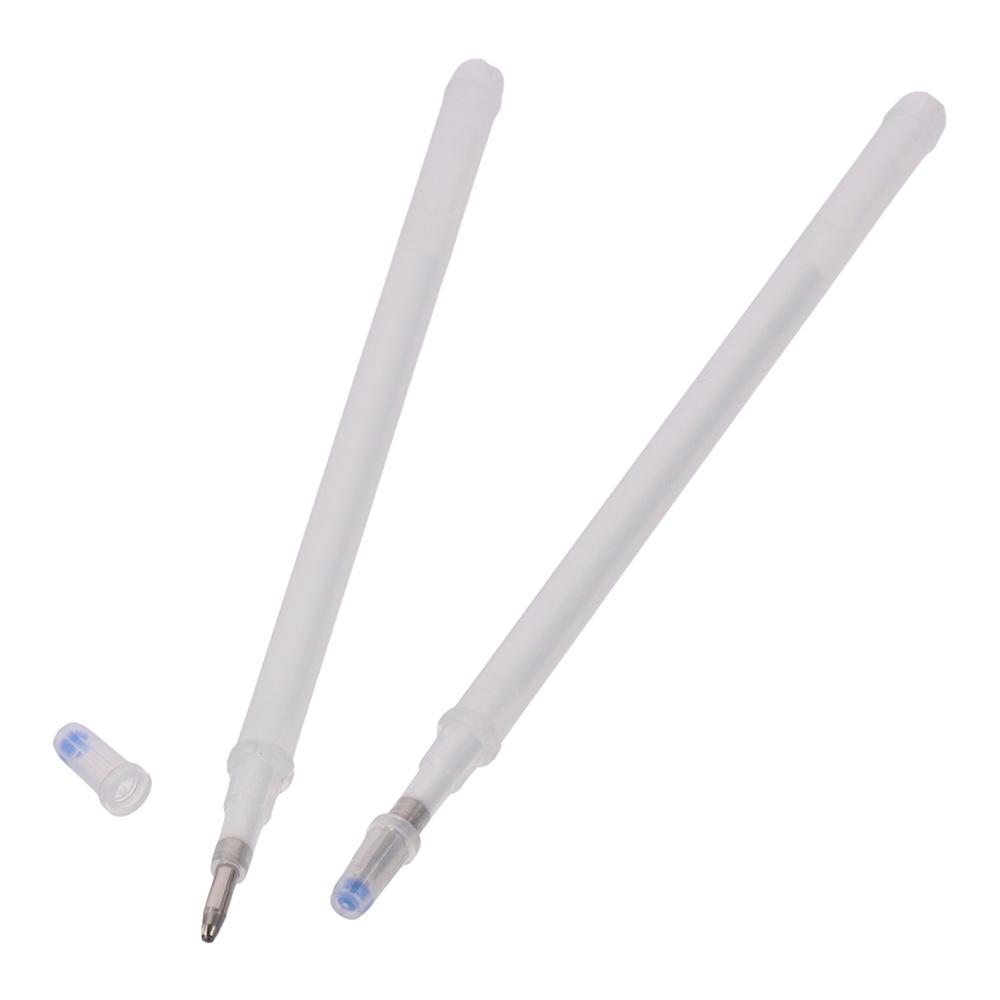 White Temperature Disappearing Pen Marker Refill Automatic Fading Pen Leather Fabric  Ironing