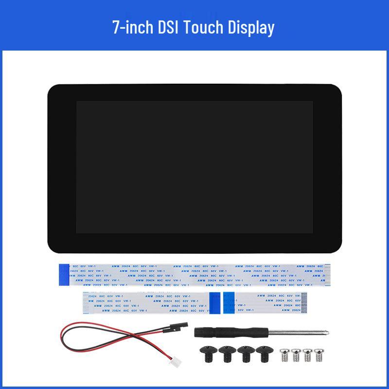 Raspberry Pi 5. Generation 7" IPS Touchscreen 1024x600 für Pi 5, 4B, 3B+