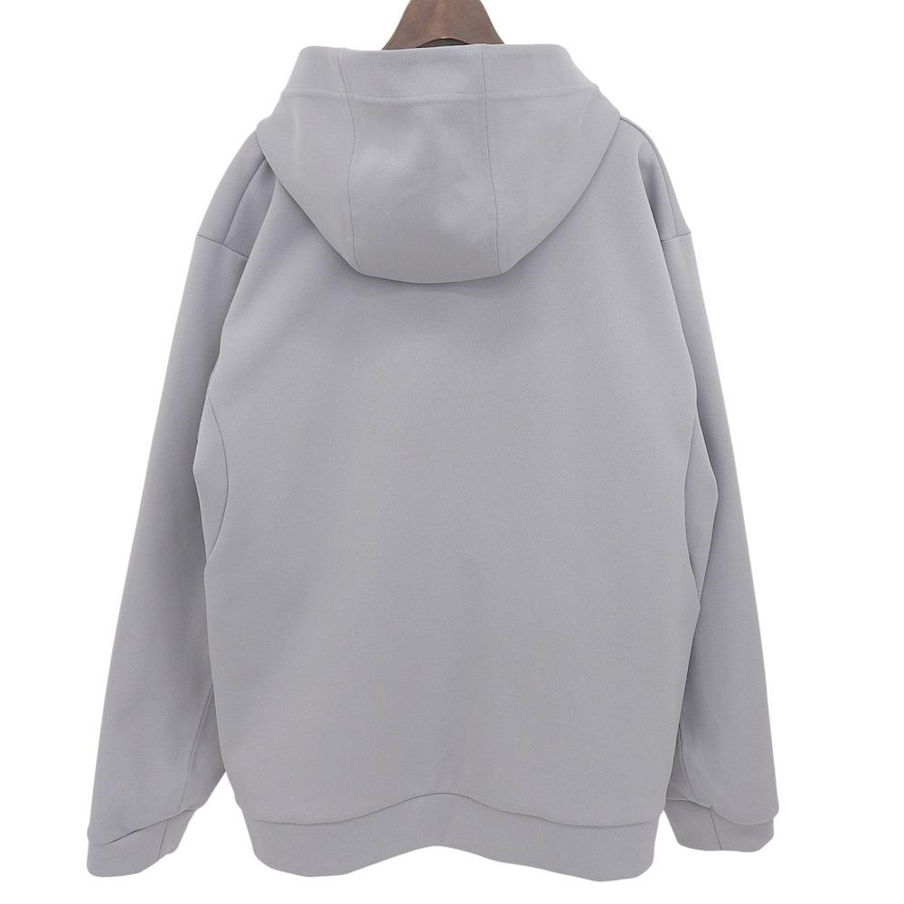 DESCENTE Tex Sweat Full-Zip Hoodie Jacket, Men's, Gray, Size O (DT4FSW23M) Jacket O grayUsed