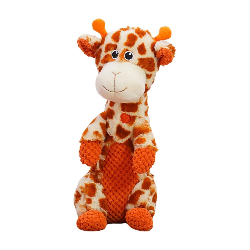Indestructible Dog Toys, Interactive Dogs Toy Chew Toy, Indestructible Squeaky Dog Toys, Soft Plush Animal Playthings For Playing Trainin