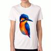 Tricou Bumbac Dama King Of The Wings, Grafică Bumbac Premium, Durabil, Modă Casual. Design Regina Aripioarelor de Pui, Tricou pentru Iubitorii de Pui Prăjit, Foodie