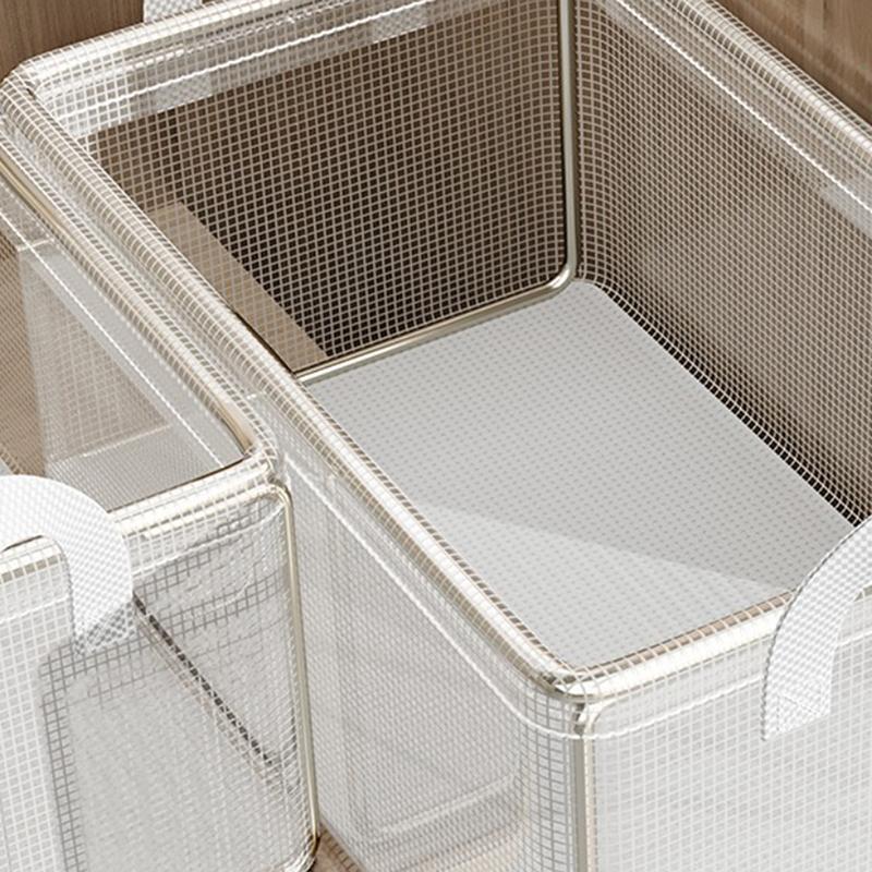 1 ks PVC průhledný úložný koš Box na spodní prádlo Úložný box do skříně A Vodotěsný látkový box