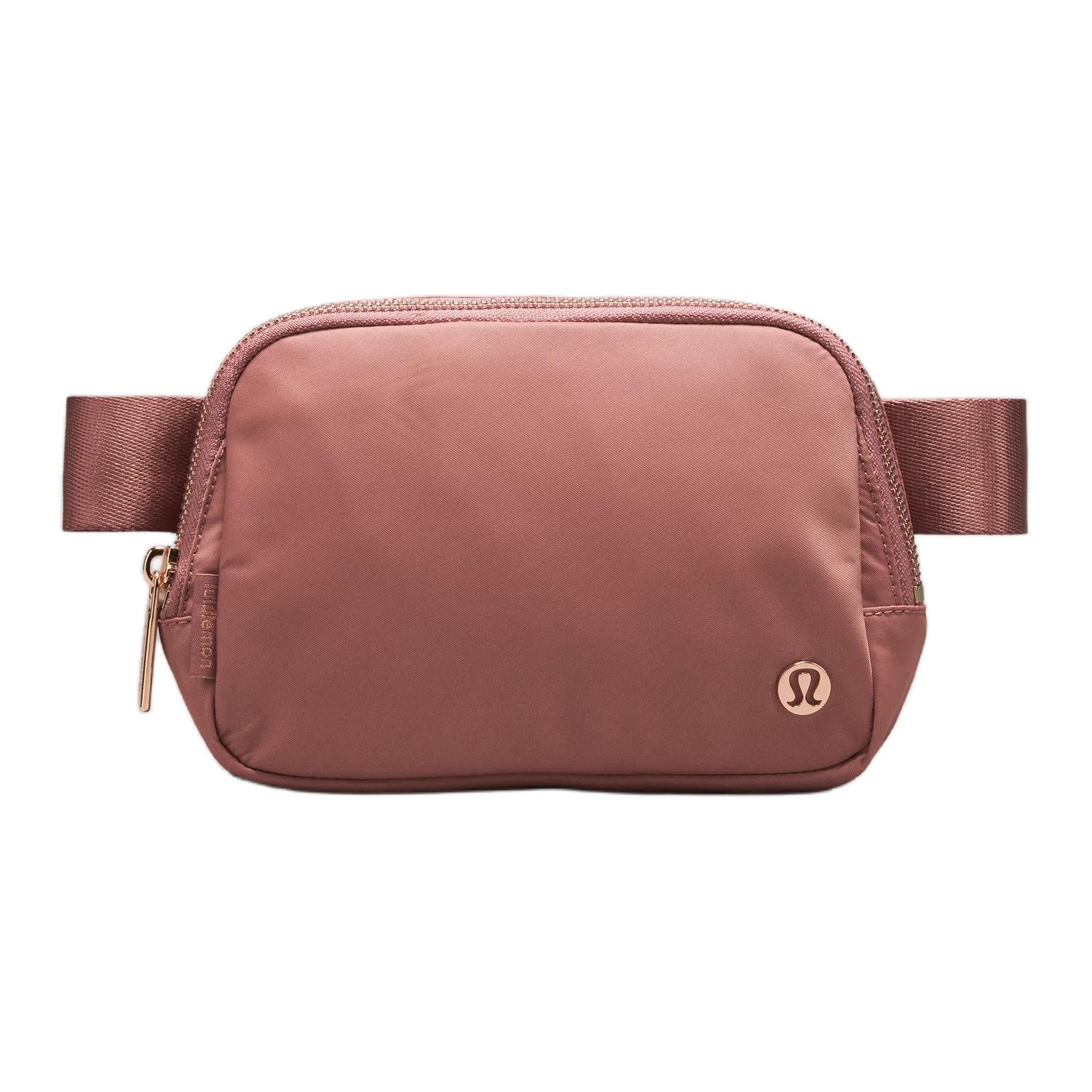 Lululemon Everywhere 1L Brand Metal Logo Zipper Closure Nylon Waist Bag Unisex Waist Bag Five-Spice-Chai Rose-Gold LU9BU5S-067337 Five-Spice Tea Rose Gold 12990₽