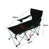 OIMG Portable Adjustable Folding Recliner
