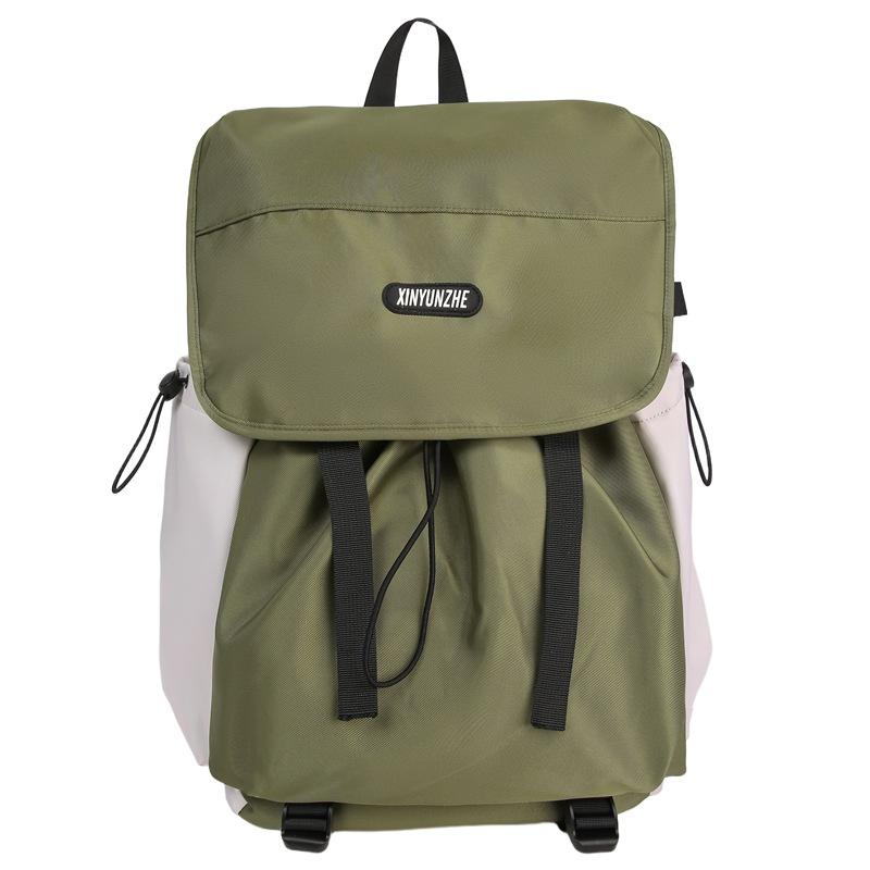 Schoolbag Fashion Men's and Women's Backpack Oxford Cloth Outdoor Travel Couple Backpack Large Capacity Trend Student School Bag