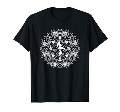 Starfish and Seashell Mermaid Mandala T-shirt