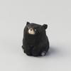Creative Solid Wood Wooden Bear Figurines Hand Carved Cute Polar Bear Ornament Miniature Funny Mini Bear Statue Car