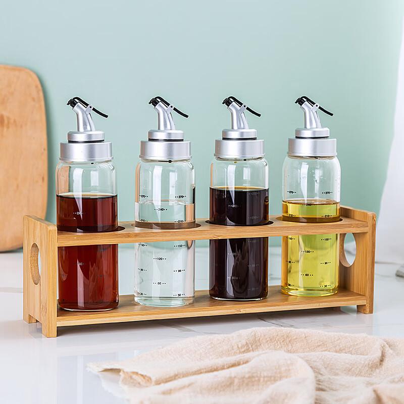 

LISM Glass Oil & Vinegar Dispenser Set