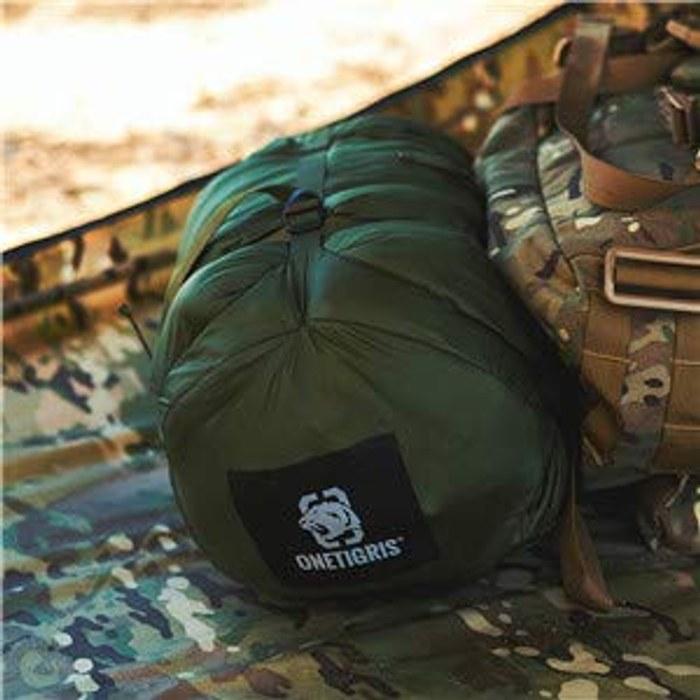 OneTigris 25L Sleeping Bag Stuff Sack Compression Bag (Green - 25L)