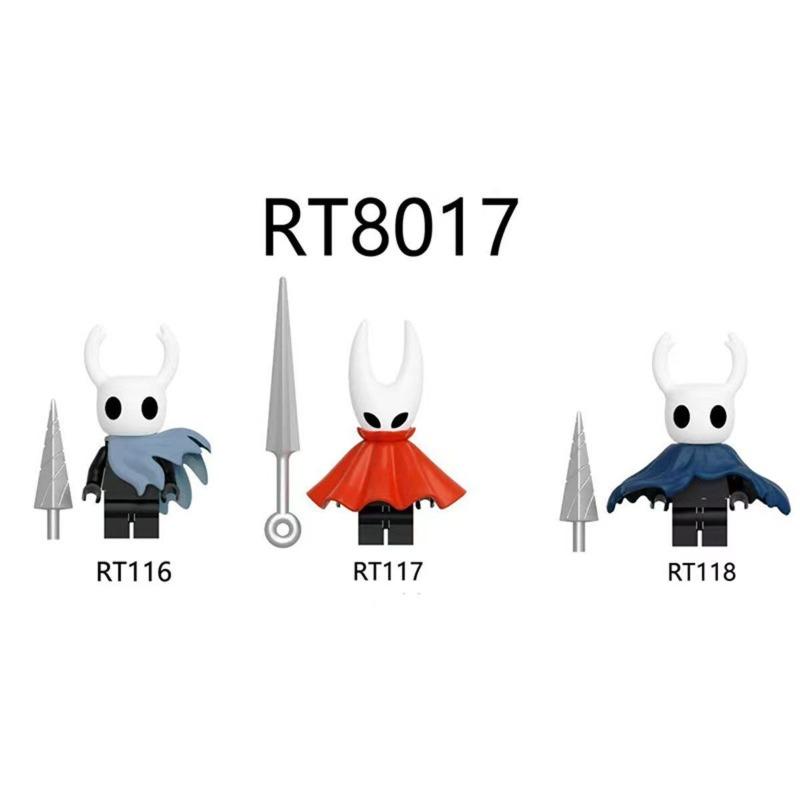 Anime Herní Figurka Hornet Knight Hollow Knight cihličky Akční Figurka Panenka Sběratelská Stavebnice Model Ozdoba Hračka Dárek