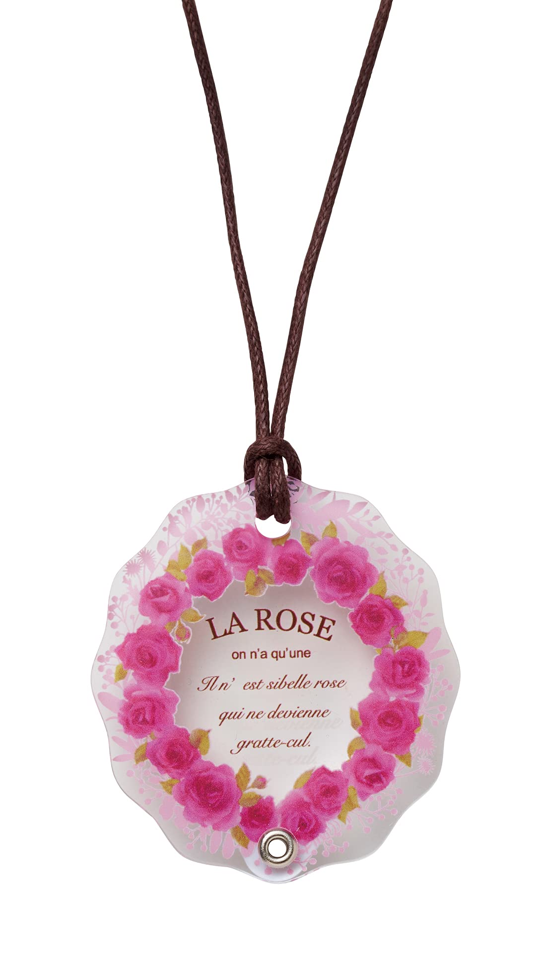 

Ishiguro Pendant Loupe Rose 16150 W54 x H60 x D10mm Length Body Strap 20cm~40cm (adjustable)