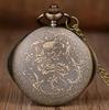 10pcs/lot Complex Geometric Pattern Case Quartz Pocket Watch Steampunk Men Women Necklace Pendant Clock Gifts Relgio