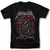Camiseta Inspirada em Metallica – “The Black Album” Camisa de Rock Vintage P–4GG:Camiseta Unissex 313