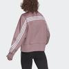 Adidas Fi 3s Crew Sweatshirt with Stripes Women Sweatshirts Purple Pink HD8998