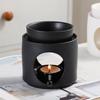 Ceramic Tealight Candle Holder & Oil Warmer Non-Slip Home Aroma Diffuser for Meditation Yoga, Farmhouse Dining Table Decor
