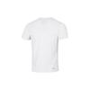 Adidas Solid Stripe Logo Tee with Small Embroidered Emblem Men Tops White H16877