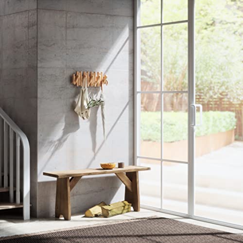 Umbra Wall Hooks, Wall Hanger, 5-Hook Set, Natural, PICKET 21011471390