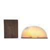 Lampă Carte din Lemn de 5,7 Inci 3 Culori Lampă Carte Pliabilă Lampă cu Baterie Iluminat Ambiental LED Iluminat Magnetic pentru Atmosferă pentru Casă Decor Bibliotecă