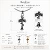 [Rockyu] Popular Brand Cross Necklace Men's Necklace Stainless Steel Antique Cross Pendant Snake Black Cross Pendant Skull