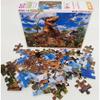 [Made In Japan] Beverly 80 Piece Jigsaw Puzzle Learn Jigsaw Puzzle Tyrannosaurus VS Velociraptor (26 X 38cm) 80-002