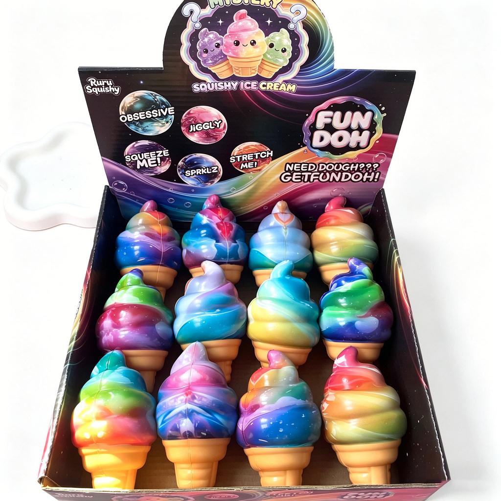 Ice Cream Popsicle Popsicle Pinch Music Decompression Decompression Toy Slow Rebound Creative Vent Ice Cream