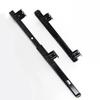 Mute Ball Bearing Pull Out Tray Adjustable Hanging Bracket Suspension Track Guide Rail Fold Telescopic Drawer Runners Black