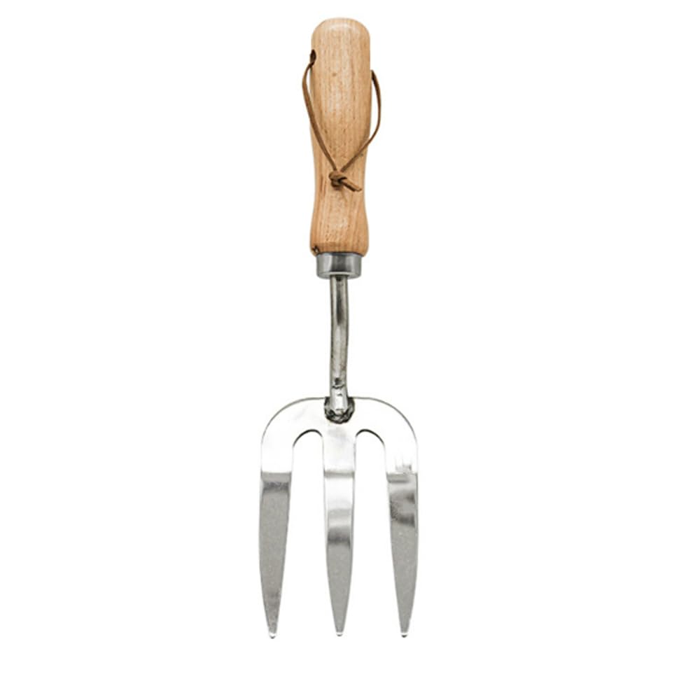 

Портативный садовый ручной пропольщик, ручка для захвата, особо твердый, для копания и DIY садовая вилка, инструмент, твердая древесина/нержавеющая сталь, ручка, устойчивая к ржавчине,