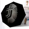 Printed Juventus FC logoPrinted Folding Umbrella,Outdoor,Leisure,And Travel Umbrella,Durable Umbrella Fabric,Birthday And Holiday Gift