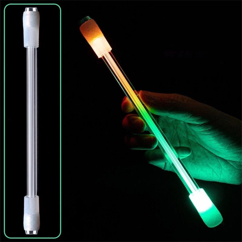 

Supplies Anti-slip LED Flash Stress Toy Spinner Toy Writing Tools Stress Reliever Spinning Pen E