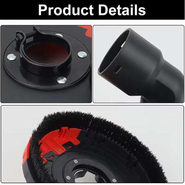Angle Grinder Dust-Free Protective Cover for Grinding & Cutting Concrete and Stone