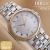 SEIKO Dolce DOLCE Quartz 33mm 1992 Model Battery Basic Cleaning Completed CH387 8N41-6160 Men's Replaced, [6-Month Warranty]