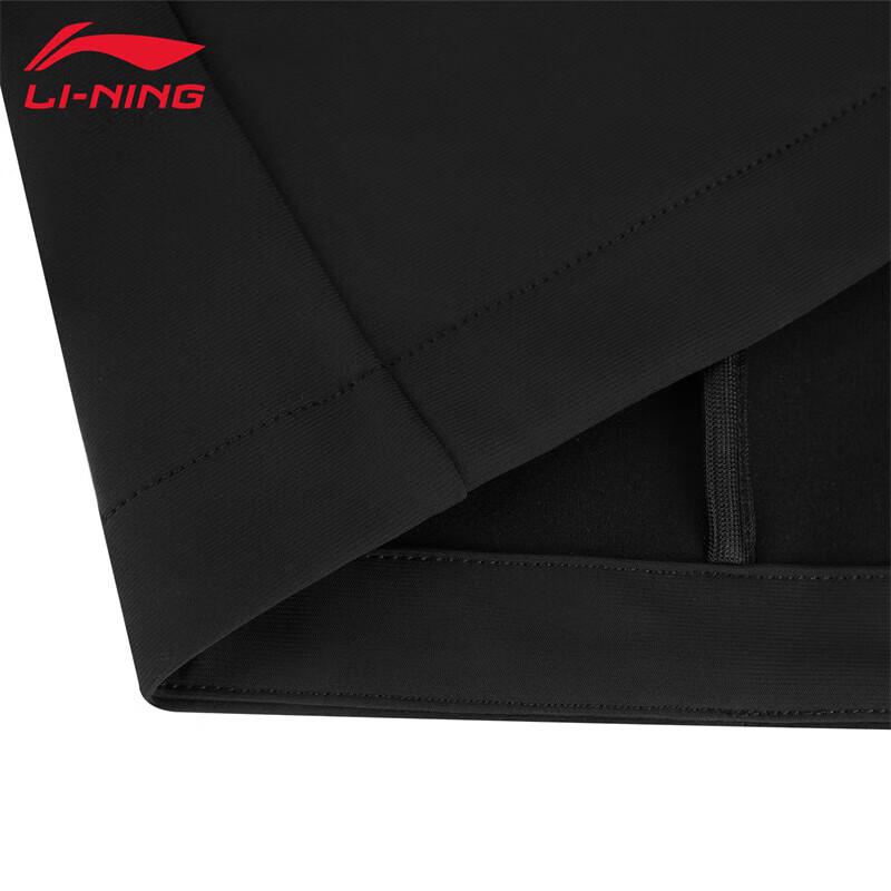 Li-Ning Men's 2025 Autumn Black Pullover Crewneck Sweatshirt