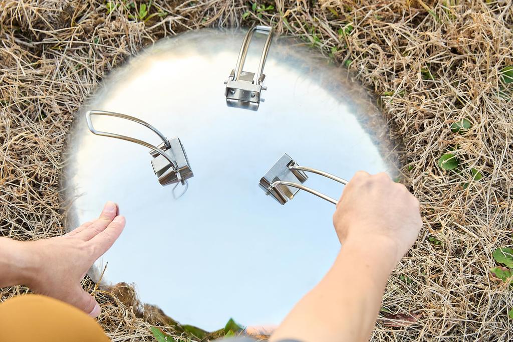 Coleman Fire Disc Fire approximately 45cm in weighs approximately number Pit, diameter, 1.6kg (item 2000031235)