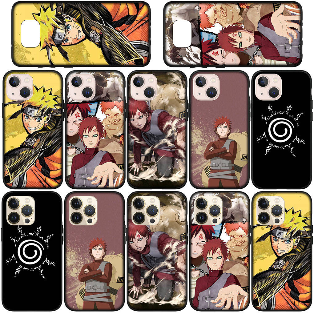 for Samsung Galaxy S25 S24 S23 S22 Ultra FE Plus A17 A37 A57 A56 A55 A06 A16 A15 A36 A26 A35 A05 A25 A54 A34 S9 Phone Case Naruto Gaara Cover