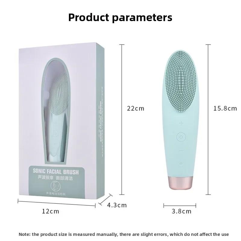 7-Stufen Smartes Gesichtsreinigungsgerät – Wiederaufladbare Silikonbürste für Tiefenreinigung & Hautpflegeabsorption