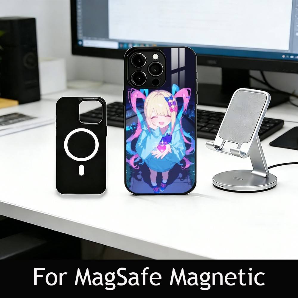 

k-KAngel Phone Case For iPhone17,16,15,14,13,12,11 Plus,Pro Magnetic with Magsafe Wireless Charging iPhone15PRO