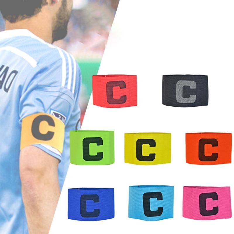 8 Pezzi Fascia da Capitano Elastica Regolabile, Fasce per Giocatori di Pallacanestro, Fasce da Capitano per Giocatori di Calcio per Adulti e Giovani