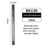 Quick-Dry Black Rollerball Pen with Needle Tip for Exams & Signatures