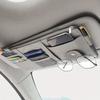 Car Sunshade Storage Clip. Multi Functional Car ID Card and Bill Storage Bag. Glasses and Mobile Phone Storage Hanging Bag